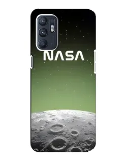 Чехол для OPPO Reno6 4G с картинкой «NASA — лунный градиент» Чехол для OPPO Reno6 4G с картинкой «NASA — лунный градиент»