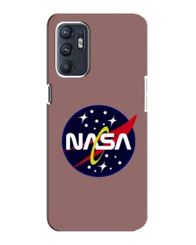 Чехол для OPPO Reno6 4G с картинкой «NASA — ретро космос»