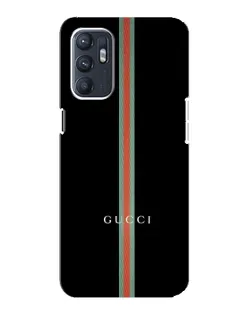 Чехол для OPPO Reno6 4G с картинкой «Gucci — строгая линия» Чехол для OPPO Reno6 4G с картинкой «Gucci — строгая линия»