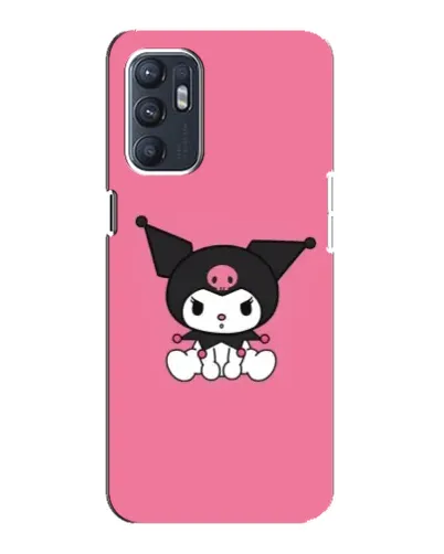 Чехол для OPPO Reno6 4G с картинкой «Хмурая Kuromi» Чехол для OPPO Reno6 4G с картинкой «Хмурая Kuromi»