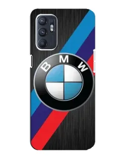 Чехол для OPPO Reno6 4G с картинкой «BMW M-stripes стиль»
