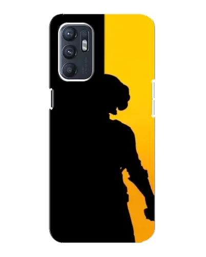 Чехол для OPPO Reno6 4G с картинкой «Тень воина PUBG»