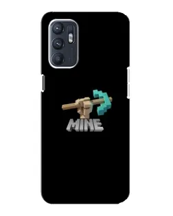 Чехол для OPPO Reno6 4G с картинкой «Алмазная кирка»
