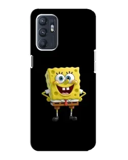 Чехол для OPPO Reno6 4G с картинкой «Классический Губка Боб»