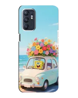 Чехол для OPPO Reno6 4G с картинкой «Автомобильное путешествие»