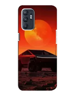 Чехол для OPPO Reno6 4G с картинкой «Cybertruck на Марсе» Чехол для OPPO Reno6 4G с картинкой «Cybertruck на Марсе»