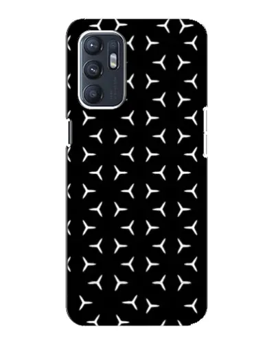 Чехол для OPPO Reno6 4G с картинкой «Mercedes паттерн звезд» Чехол для OPPO Reno6 4G с картинкой «Mercedes паттерн звезд»