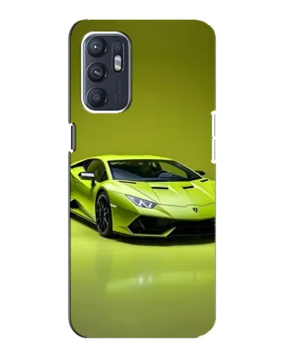Чехол для OPPO Reno6 4G с картинкой «Салатовый Lamborghini Huracan» Чехол для OPPO Reno6 4G с картинкой «Салатовый Lamborghini Huracan»