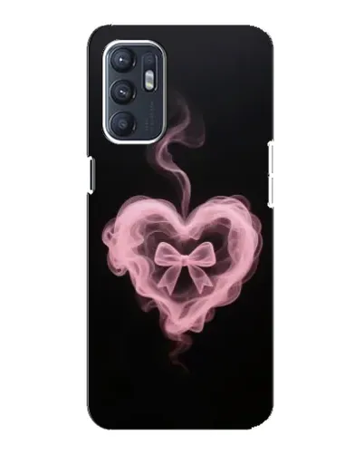 Чехол для OPPO Reno6 4G с картинкой «Дымчатое сердце» Чехол для OPPO Reno6 4G с картинкой «Дымчатое сердце»