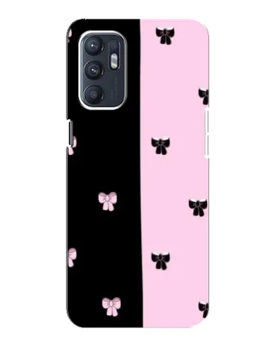 Чехол для OPPO Reno6 4G с картинкой «Контрастные банты» Чехол для OPPO Reno6 4G с картинкой «Контрастные банты»