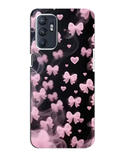 Чехол для OPPO Reno6 4G с картинкой «Неоновое кружево» Чехол для OPPO Reno6 4G с картинкой «Неоновое кружево»