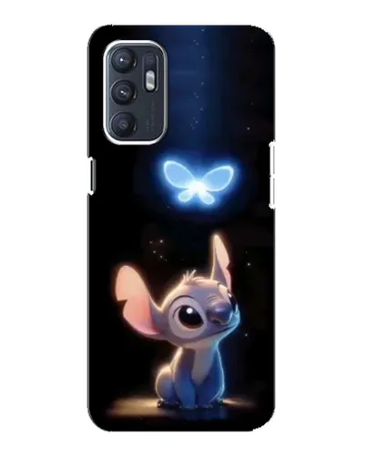 Чехол для OPPO Reno6 4G с картинкой «Сияющий Стич» Чехол для OPPO Reno6 4G с картинкой «Сияющий Стич»