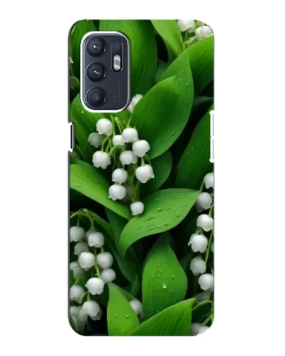 Чохол для OPPO Reno6 4G з картинкою «Конвалії в зелені»