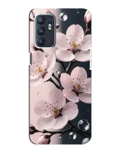 Чохол для OPPO Reno6 4G з картинкою «Ніжня сакура та краплі» Чохол для OPPO Reno6 4G з картинкою «Ніжня сакура та краплі»