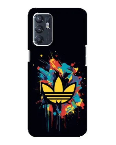 Чехол для OPPO Reno6 5G с картинкой «Adidas Splash» Чехол для OPPO Reno6 5G с картинкой «Adidas Splash»