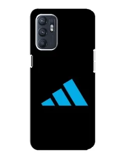 Чехол для OPPO Reno6 5G с картинкой «Adidas Cyan Logo» Чехол для OPPO Reno6 5G с картинкой «Adidas Cyan Logo»