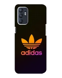 Чехол для OPPO Reno6 5G с картинкой «Градиент Adidas» Чехол для OPPO Reno6 5G с картинкой «Градиент Adidas»