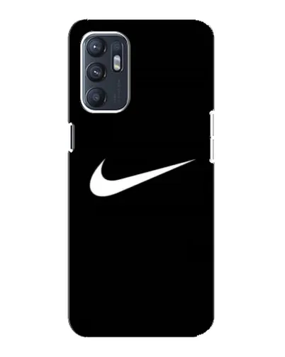 Чехол для OPPO Reno6 5G с картинкой «Минималистический Найк» Чехол для OPPO Reno6 5G с картинкой «Минималистический Найк»