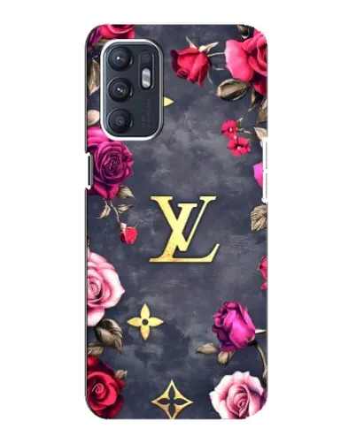 Чехол для OPPO Reno6 5G с картинкой «Цветочный Louis Vuitton» Чехол для OPPO Reno6 5G с картинкой «Цветочный Louis Vuitton»