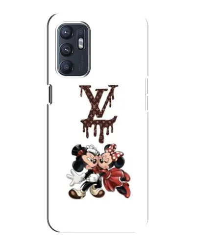 Чехол для OPPO Reno6 5G с картинкой «LV и Микки Маус» Чехол для OPPO Reno6 5G с картинкой «LV и Микки Маус»