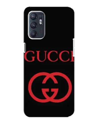 Чехол для OPPO Reno6 5G с картинкой «Gucci — красный логотип» Чехол для OPPO Reno6 5G с картинкой «Gucci — красный логотип»