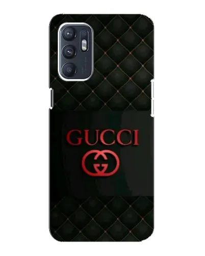 Чехол для OPPO Reno6 5G с картинкой «Gucci — стеганый черный» Чехол для OPPO Reno6 5G с картинкой «Gucci — стеганый черный»