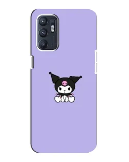 Чехол для OPPO Reno6 5G с картинкой «Kuromi — фиолетовый минимализм» Чехол для OPPO Reno6 5G с картинкой «Kuromi — фиолетовый минимализм»