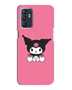 Чехол для OPPO Reno6 5G с картинкой «Хмурая Kuromi» Чехол для OPPO Reno6 5G с картинкой «Хмурая Kuromi»