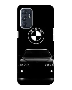 Чехол для OPPO Reno6 5G с картинкой «BMW — взгляд из темноты»