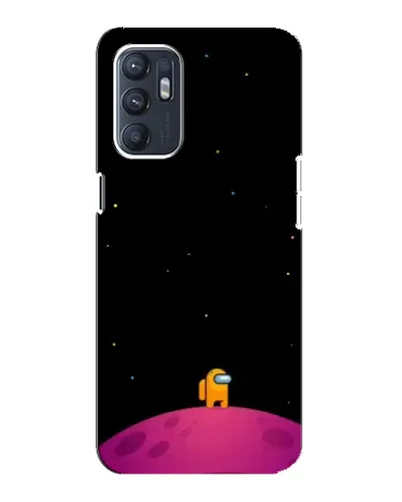 Чехол для OPPO Reno6 5G с картинкой «Одинокий герой на планете» Чехол для OPPO Reno6 5G с картинкой «Одинокий герой на планете»