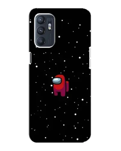 Чехол для OPPO Reno6 5G с картинкой «Красный Among Us» Чехол для OPPO Reno6 5G с картинкой «Красный Among Us»