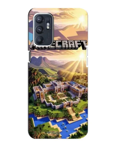 Чехол для OPPO Reno6 5G с картинкой «Minecraft панорама» Чехол для OPPO Reno6 5G с картинкой «Minecraft панорама»