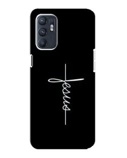 Чехол для OPPO Reno6 5G с картинкой «Тонкая линия веры»