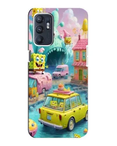 Чехол для OPPO Reno6 5G с картинкой «Монстр-трак приключения»