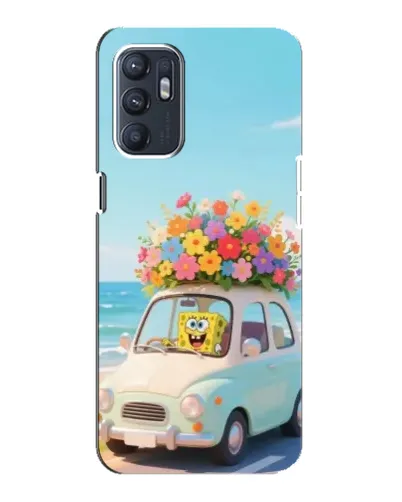 Чехол для OPPO Reno6 5G с картинкой «Автомобильное путешествие»