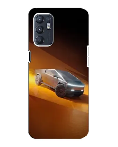 Чехол для OPPO Reno6 5G с картинкой «Cybertruck в пустыне» Чехол для OPPO Reno6 5G с картинкой «Cybertruck в пустыне»