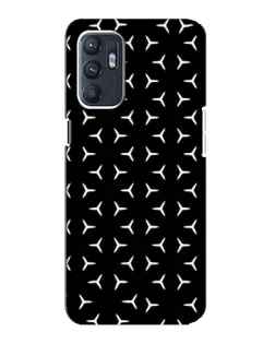 Чехол для OPPO Reno6 5G с картинкой «Mercedes паттерн звезд» Чехол для OPPO Reno6 5G с картинкой «Mercedes паттерн звезд»