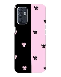 Чехол для OPPO Reno6 5G с картинкой «Контрастные банты» Чехол для OPPO Reno6 5G с картинкой «Контрастные банты»
