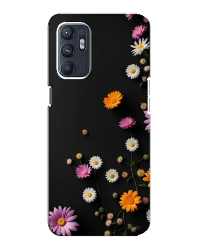 Чехол для OPPO Reno6 5G с картинкой «Цветочная композиция»