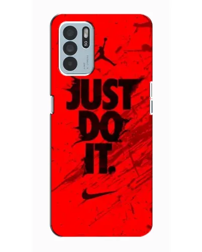 Чехол для OPPO Reno6 Z с картинкой «Nike Just Do It»