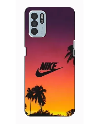 Чехол для OPPO Reno6 Z с картинкой «Nike на закате солнца» Чехол для OPPO Reno6 Z с картинкой «Nike на закате солнца»