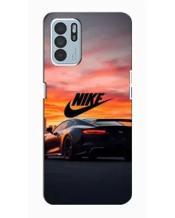 Чехол для OPPO Reno6 Z с картинкой «Nike и суперкар» Чехол для OPPO Reno6 Z с картинкой «Nike и суперкар»