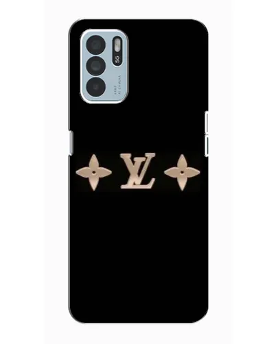 Чехол для OPPO Reno6 Z с картинкой «Louis Vuitton — минимализм»