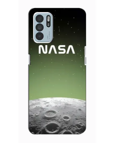 Чехол для OPPO Reno6 Z с картинкой «NASA — лунный градиент» Чехол для OPPO Reno6 Z с картинкой «NASA — лунный градиент»