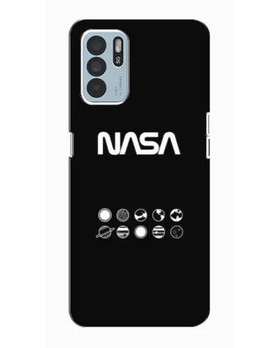 Чехол для OPPO Reno6 Z с картинкой «NASA — технический принт» Чехол для OPPO Reno6 Z с картинкой «NASA — технический принт»