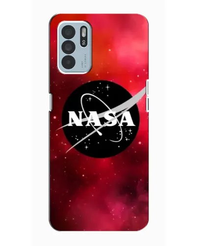 Чехол для OPPO Reno6 Z с картинкой «NASA — красная туманность» Чехол для OPPO Reno6 Z с картинкой «NASA — красная туманность»