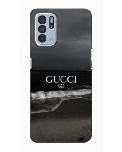 Чехол для OPPO Reno6 Z с картинкой «Gucci — морской прибой» Чехол для OPPO Reno6 Z с картинкой «Gucci — морской прибой»