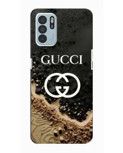 Чехол для OPPO Reno6 Z с картинкой «Gucci — песчаные дюны» Чехол для OPPO Reno6 Z с картинкой «Gucci — песчаные дюны»