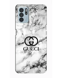 Чехол для OPPO Reno6 Z с картинкой «Gucci — мраморный шик» Чехол для OPPO Reno6 Z с картинкой «Gucci — мраморный шик»