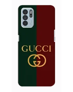 Чехол для OPPO Reno6 Z с картинкой «Gucci — темно-зеленый градиент» Чехол для OPPO Reno6 Z с картинкой «Gucci — темно-зеленый градиент»